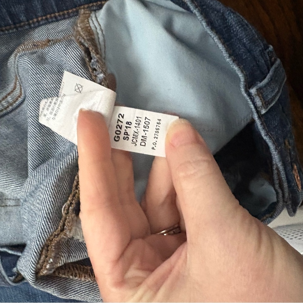 J. Crew Classic Blue Jean Shorts - Picture 6 of 6